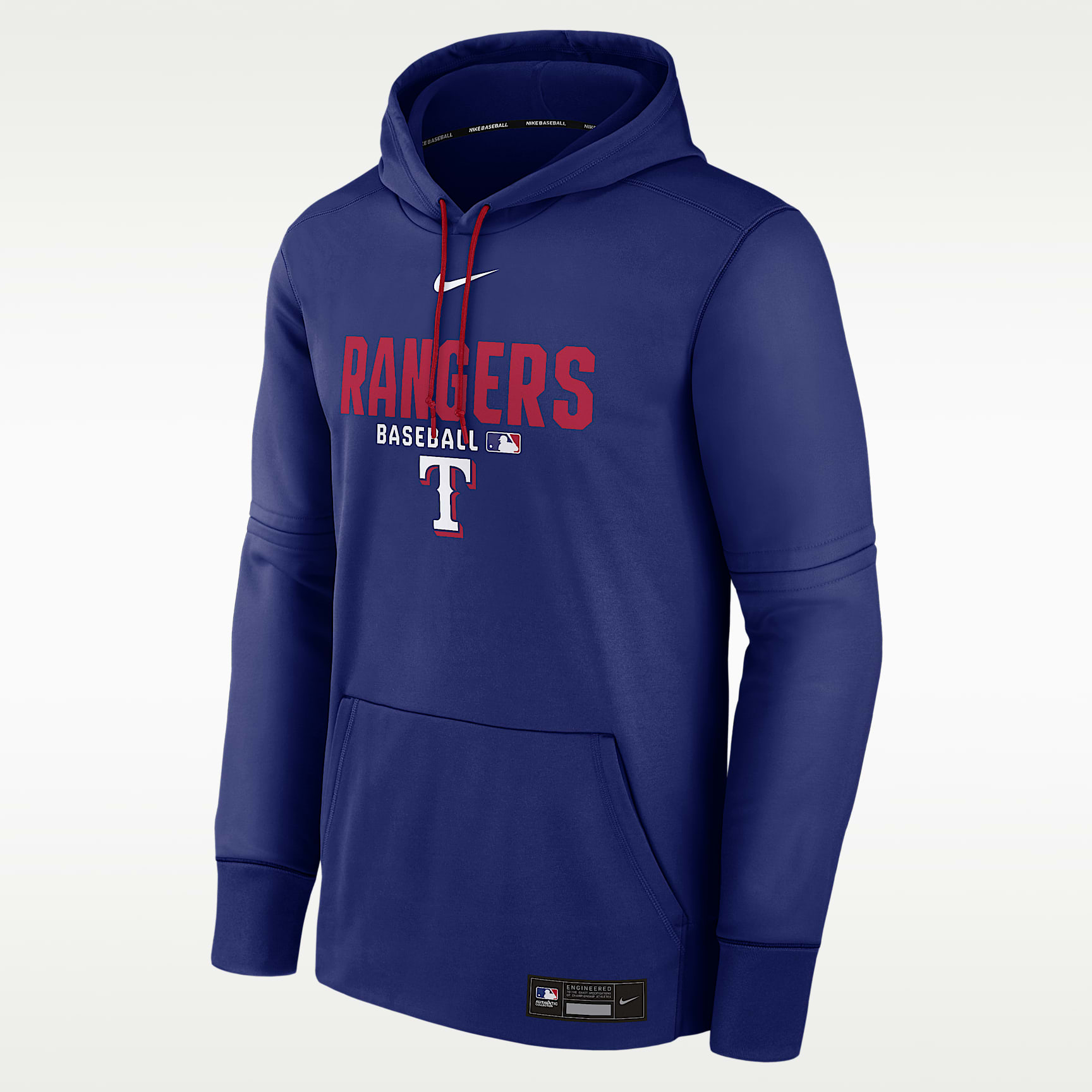 Texas Rangers Authentic Collection Men's Nike Therma MLB Pullover